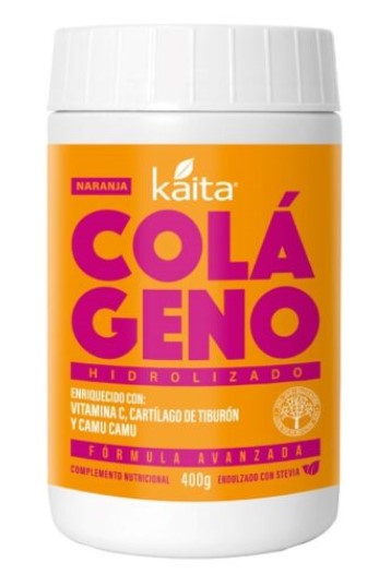 HYDROLYZED COLLAGEN ORANGE FLAVOR 400 G