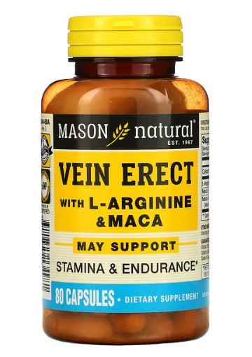 VEIN ERECT WITH L-ARGININE AND MACA 80 CAP