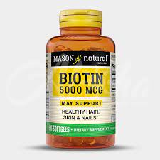 LIQUID SUPER BIOTIN 5000 MCG 60 SOFGELS