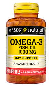 OMEGA 3 FISH OIL 1000 MG 60 SOFGELS