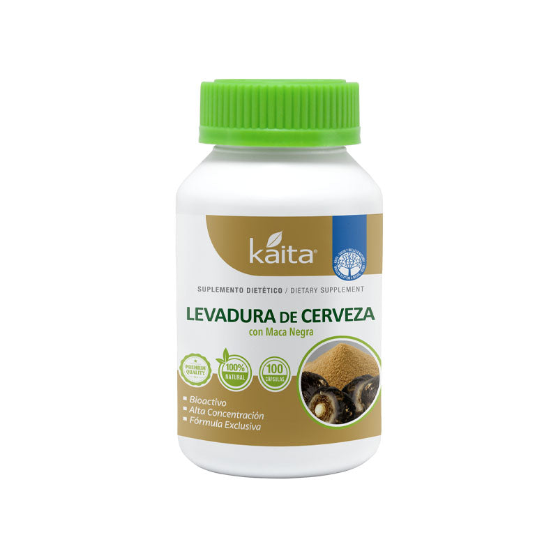 LEVADURA DE CERVEZA C/MACA 100 UND