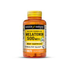MELATONIN 500 MCG 60 TAB